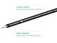 10AWG FT2 Black Silicone Rubber Wires Tinned Copper Conductor UL3530 For Home Appliance