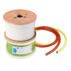 24AWG FT2 Brown Silicone Insulated Copper Wire UL3251 600v 250C Silicone Rubber Wires