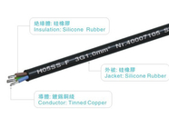 VDE Copper Silicone Rubber Cable 450V Braided 3 Core Xlpe Fiberglass