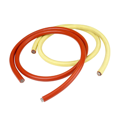 UL758 AWM3068 Silicone Rubber Insulated Wire Cables 600V/250C 20AWG FT2 Yellow Robot