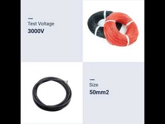 high temperature flexible silicone rubber wire