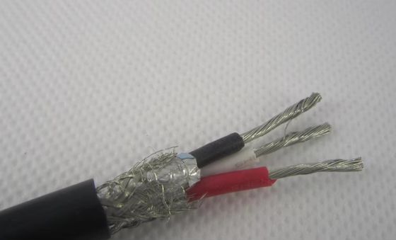 UL20225 PFA Multi Core Wire with Nickel Plated Copper Braid for High Temperature Applications up to 250°C