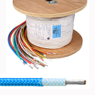 Stranded Fiberglass Insulated Copper Wire With Black Jacket For Various Applications
