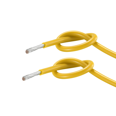 CCC 300V/180C Silicone Rubber Insulated Wires Yellow Light Industrial Power Heater