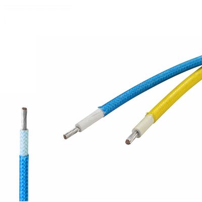 UL3069 Certificado 150C Resistência ao calor 600V Voltagem nominal Silicone fibra de vidro fio trançado em 305m/rolo