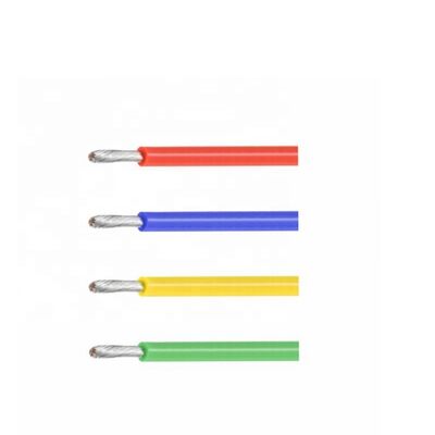 Fio isolado de borracha de silicone UL3136 com temperatura nominal de 150°C, tensão nominal de 300V e condutor de cobre estanhado