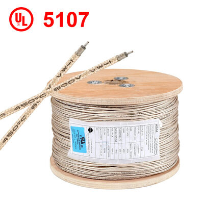 UL 5107 Fios isolados por mica com temperatura nominal de 450 °C e condutor de cobre enlatado para aplicações a altas temperaturas