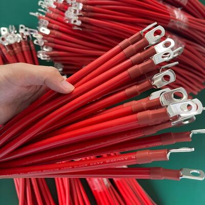 Cable de ligação de bateria padrão UL Com alta temperatura, alta tensão e fio de silicone para novas aplicações de energia