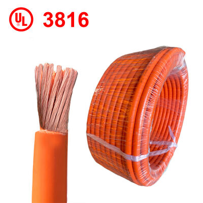 UL3916 XLPE Cable 3000V 150C Acoplado de cobre de alta tensão para EV e sistemas de alta tensão