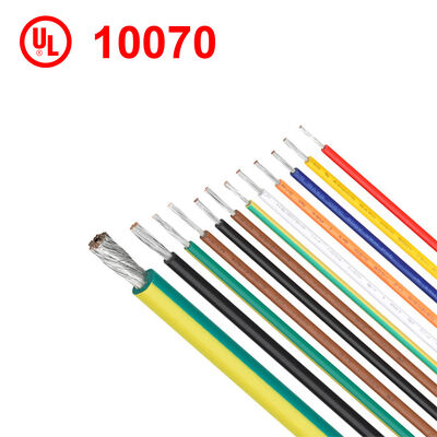 UL10070 Fios de PVC 105C 600V Cabos de baterias de isolamento flexível para fiação interna