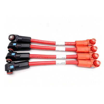 Chicote de cabos de bateria padrão UL 2AWG a 8AWG Fio de alta temperatura para armazenamento de energia e automotivo